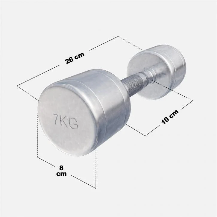 Kurzhantel Chrom 1 - 30 kg