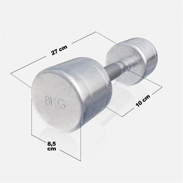 Kurzhantel Chrom 1 - 30 kg