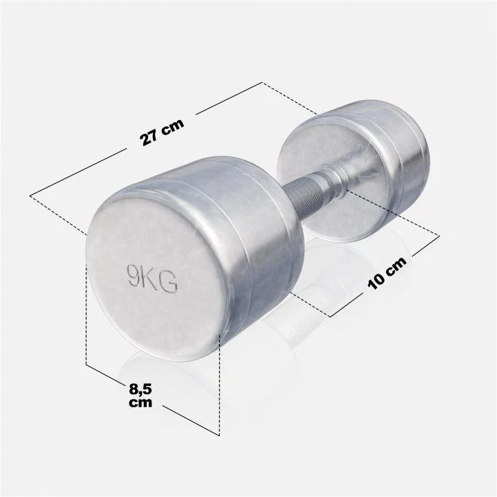 Kurzhantel Chrom 1 - 30 kg