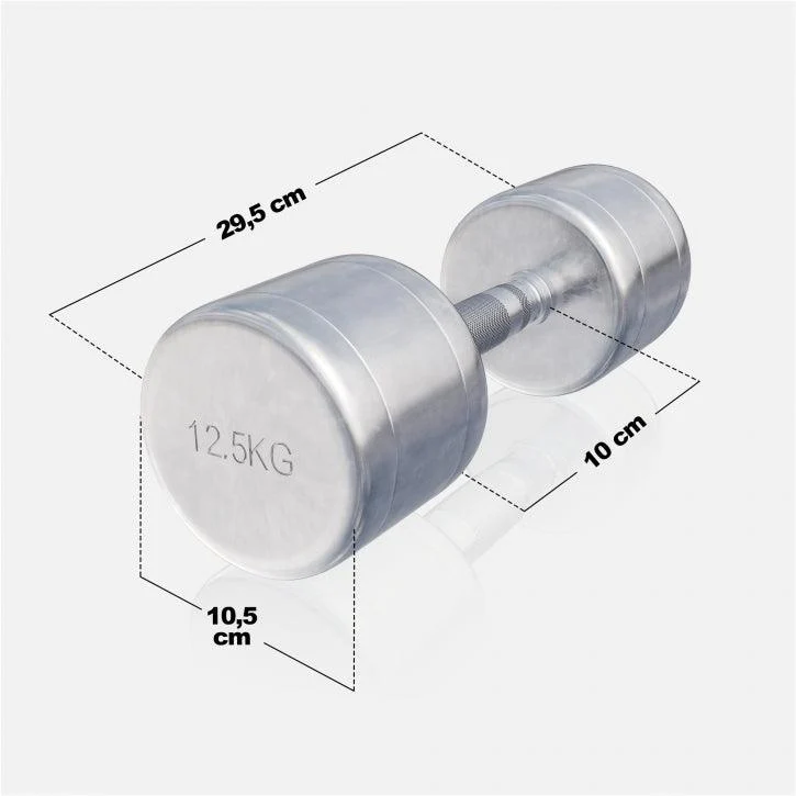 Kurzhantel Chrom 1 - 30 kg
