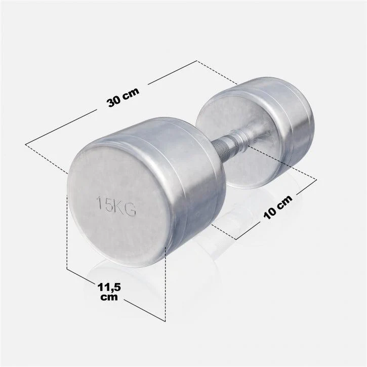 Kurzhantel Chrom 1 - 30 kg