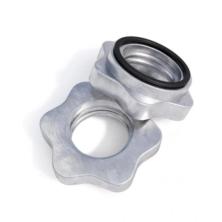 2 Sternverschlüsse für 30/31mm Hantelstangen (1 Paar) - Gorilla Sports