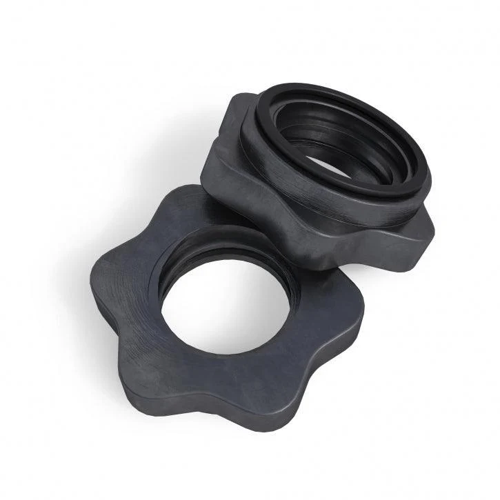 2 Sternverschlüsse für 30/31mm Hantelstangen (1 Paar) - Gorilla Sports