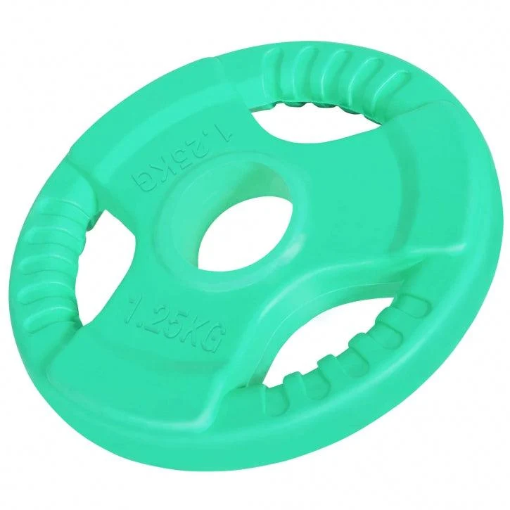 Langhantelset Olympia Gummi Gripper 106 kg