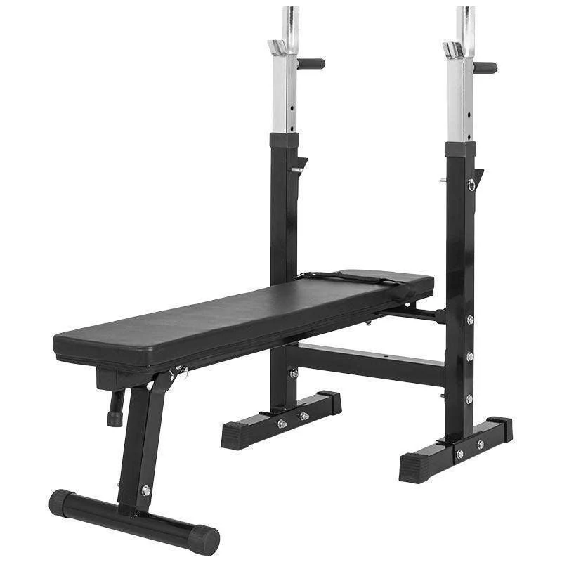 Hantelbank mit Ablage Gusseisen 108 kg