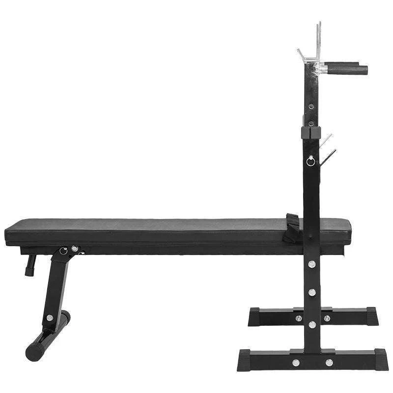 Hantelbank mit Ablage Gusseisen 108 kg