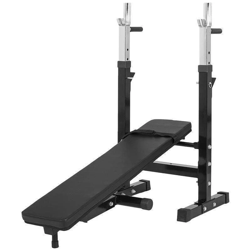 Hantelbank mit Ablage Gusseisen 108 kg