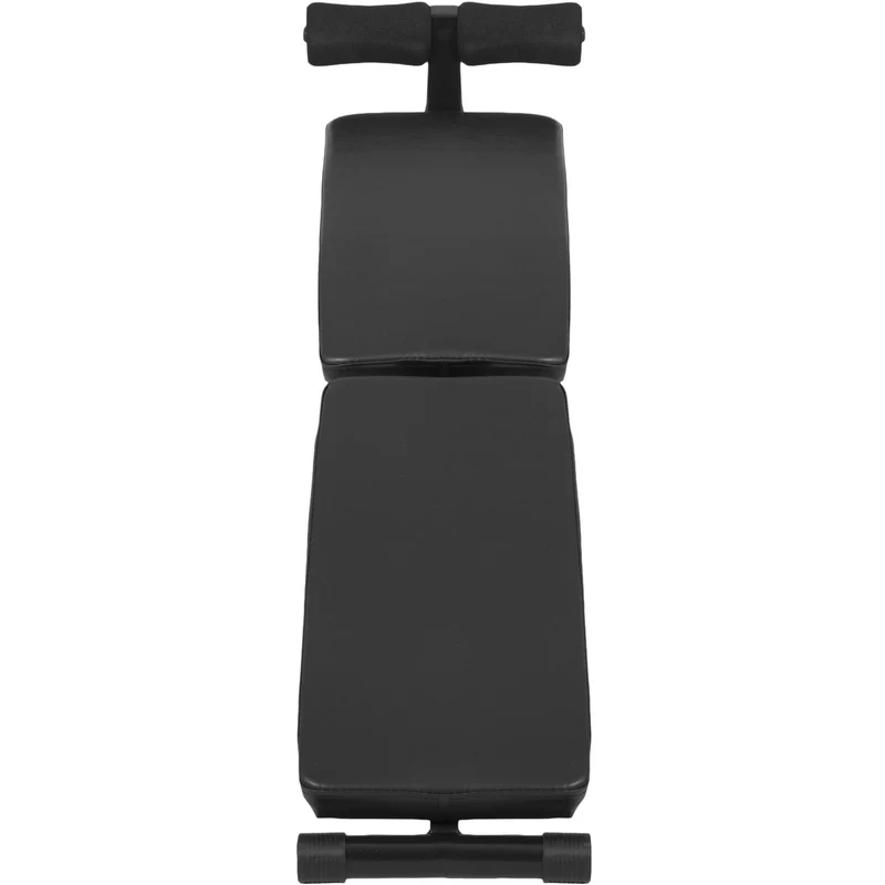 Sit Up Bank klappbar Schwarz