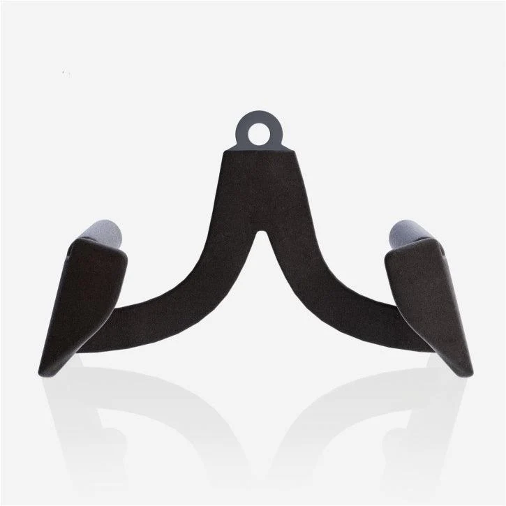 Latzug-/Rudergriff Gummi schwarz