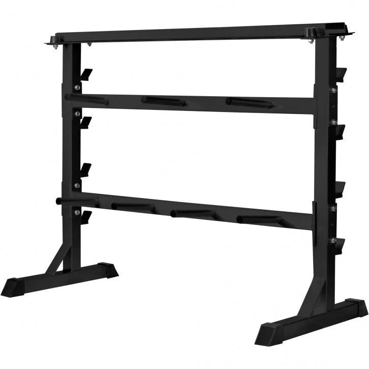 Scheibenständer Hantelständer Hantelablage 30/31mm silber/schwarz