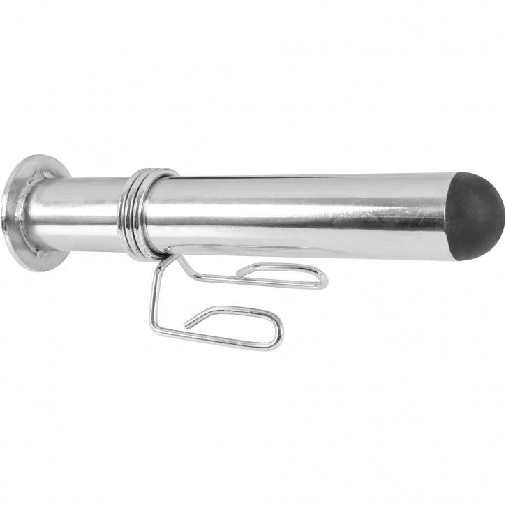Adapter für Hantelstangen mit Federverschluss Chrom
