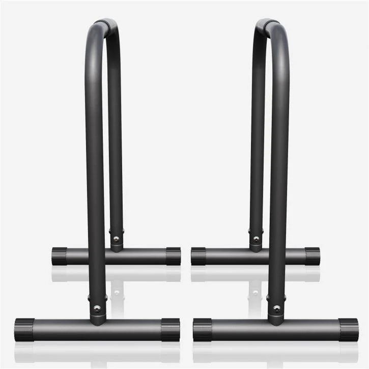 Push-up Stand Bar Parallettes Schwarz/Rot/Blau