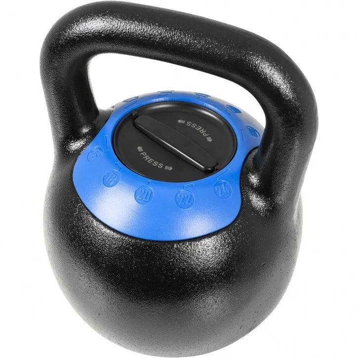 Kettlebell verstellbar 8 kg - 16 kg oder 16 kg bis 24kg