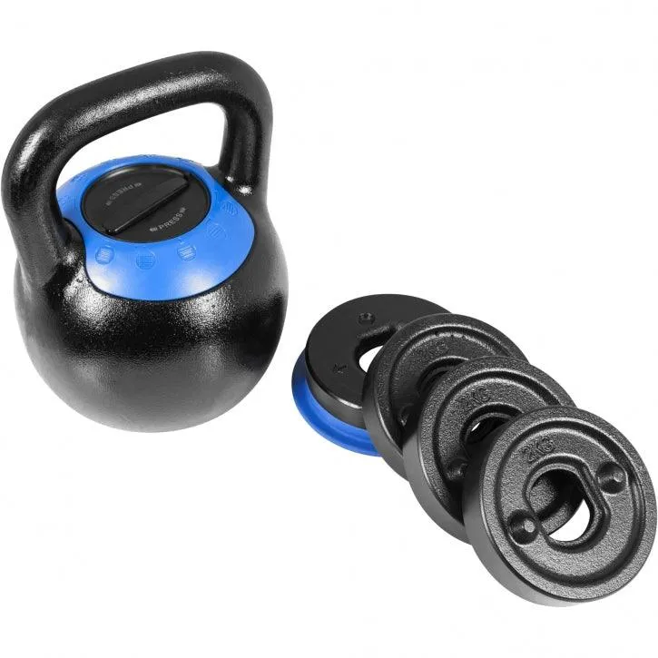 Kettlebell verstellbar 8 kg - 16 kg oder 16 kg bis 24kg