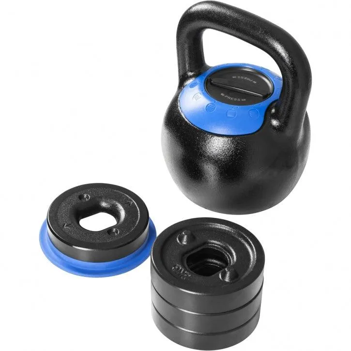 Kettlebell verstellbar 8 kg - 16 kg oder 16 kg bis 24kg