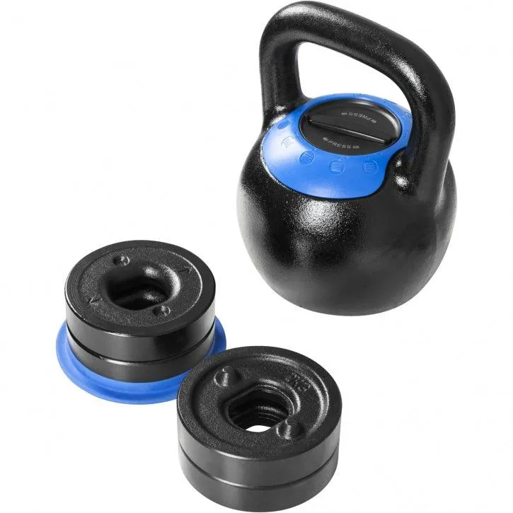 Kettlebell verstellbar 8 kg - 16 kg oder 16 kg bis 24kg