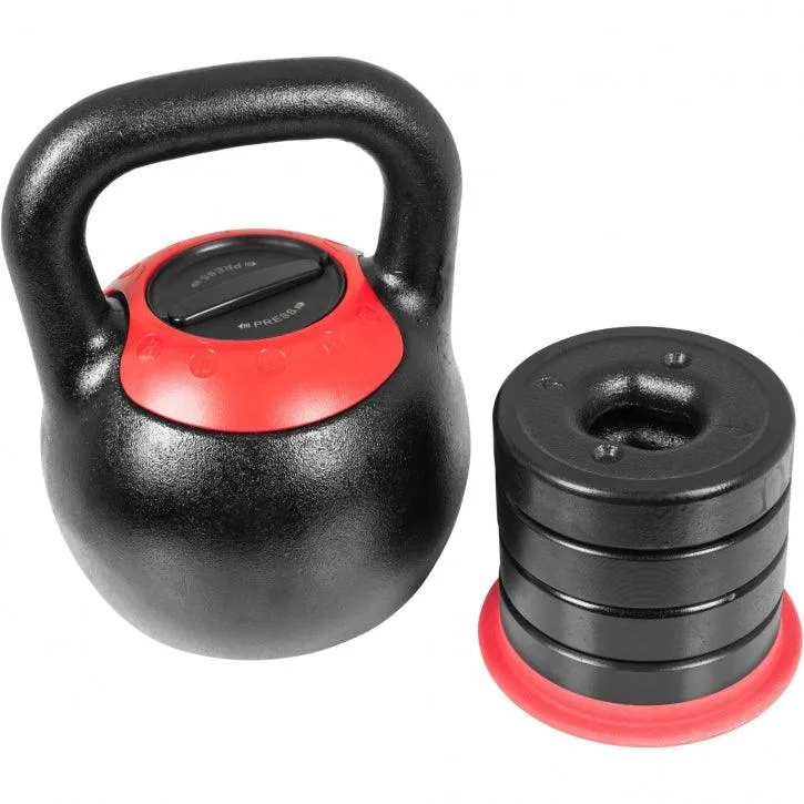 Kettlebell verstellbar 8 kg - 16 kg oder 16 kg bis 24kg