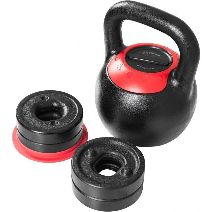 Kettlebell verstellbar 8 kg - 16 kg oder 16 kg bis 24kg