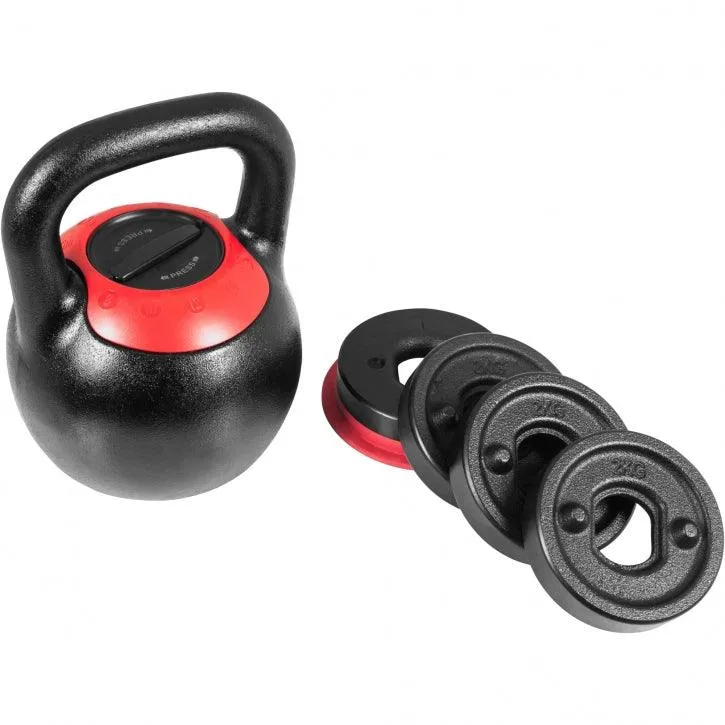 Kettlebell verstellbar 8 kg - 16 kg oder 16 kg bis 24kg