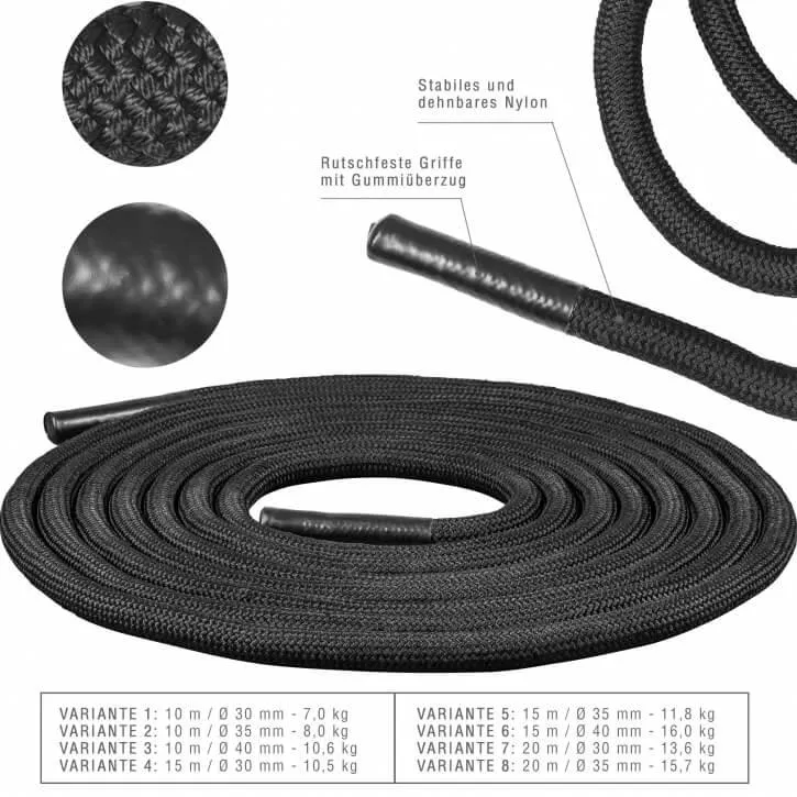 Battle Rope 15-20m / 30-45mm