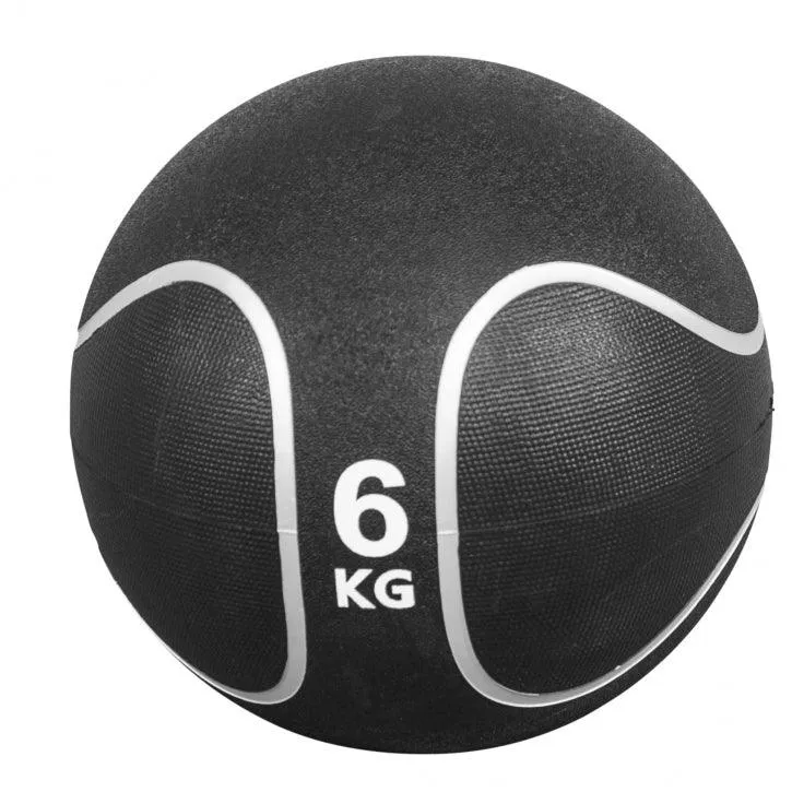 Medizinball Schwarz/Silber 1-10 KG