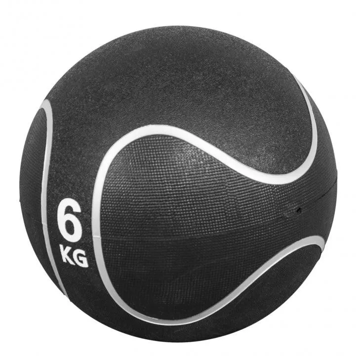 Medizinball Schwarz/Silber 1-10 KG