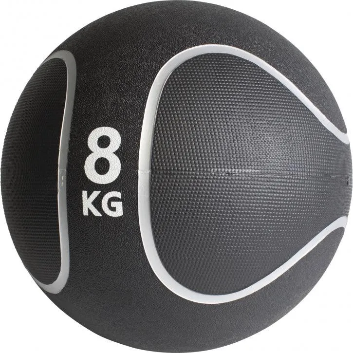 Medizinball Schwarz/Silber 1-10 KG