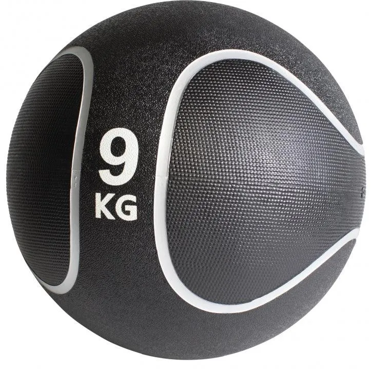 Medizinball Schwarz/Silber 1-10 KG
