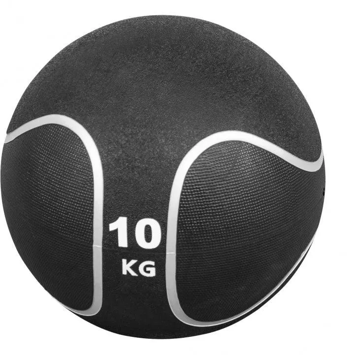 Medizinball Schwarz/Silber 1-10 KG