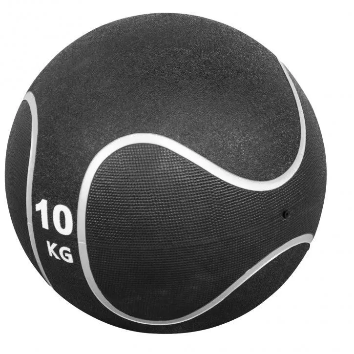 Medizinball Schwarz/Silber 1-10 KG