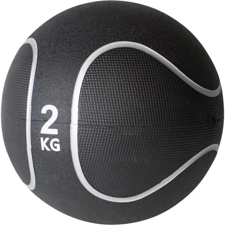 Medizinball Schwarz/Silber 1-10 KG