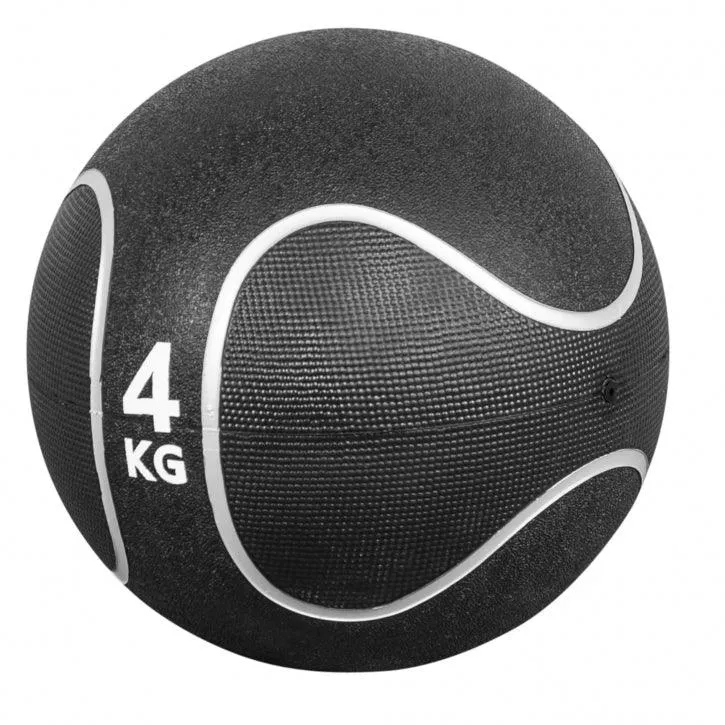 Medizinball Schwarz/Silber 1-10 KG