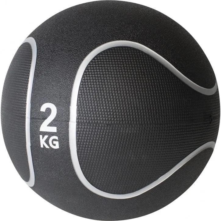 Medizinball Schwarz/Silber 1-10 KG