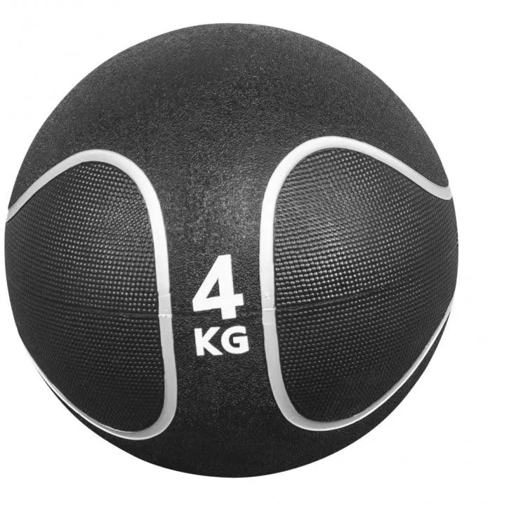 Medizinball Schwarz/Silber 1-10 KG