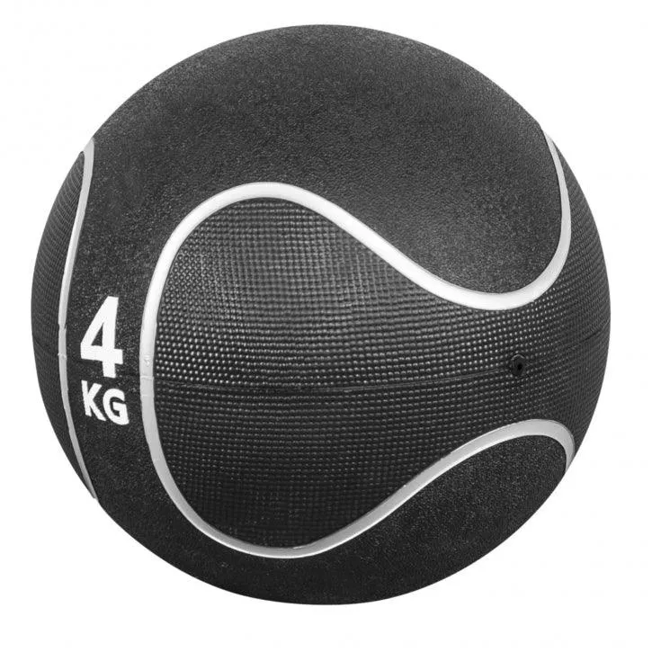 Medizinball Schwarz/Silber 1-10 KG