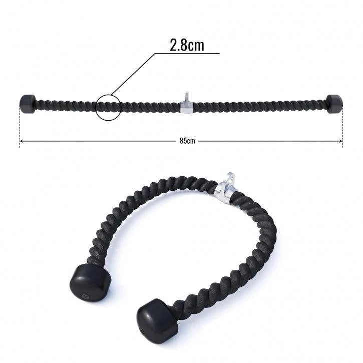 Nylon Trizep-Tau / Seil inkl. Drehgelenk