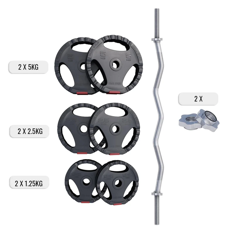 SZ-Curlset Kunststoff Gripper 35 kg