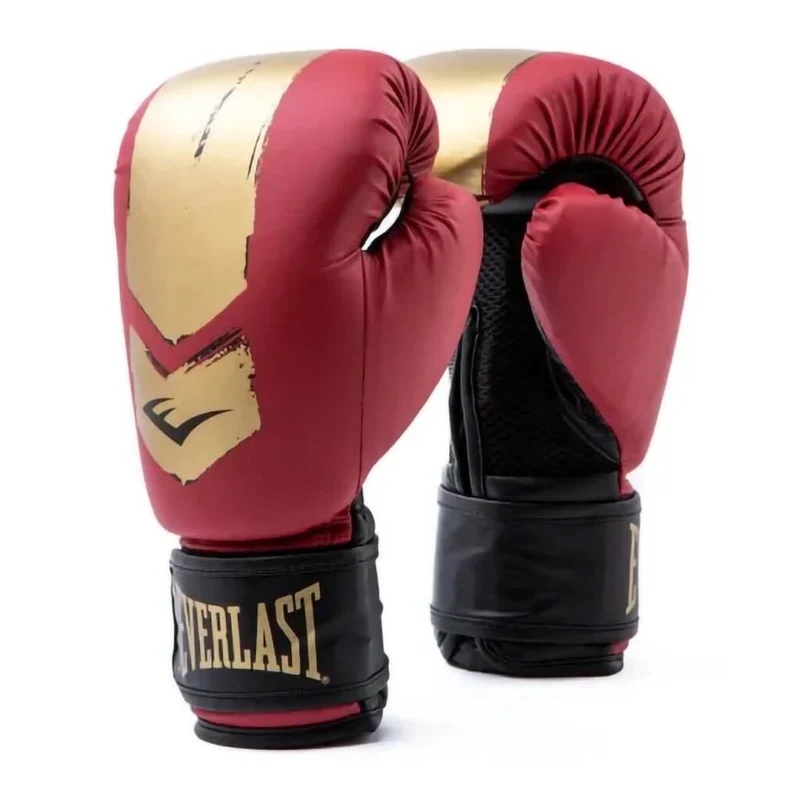 Everlast Guantes para Boxeo Junior Prospect 2, Rojo/Dorado