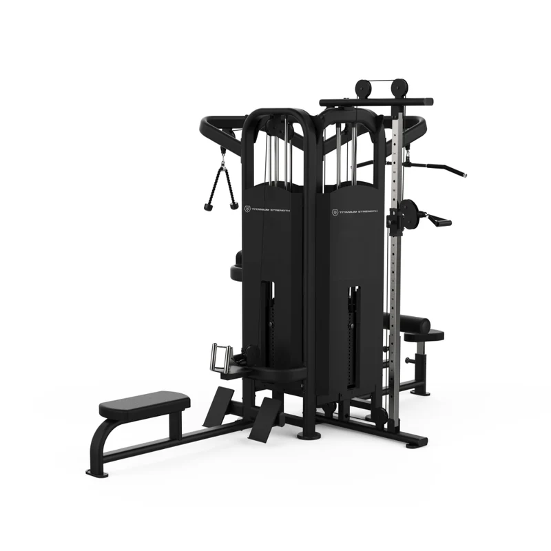Titanium Strength 4 Stationen Kabelzug Black Edition