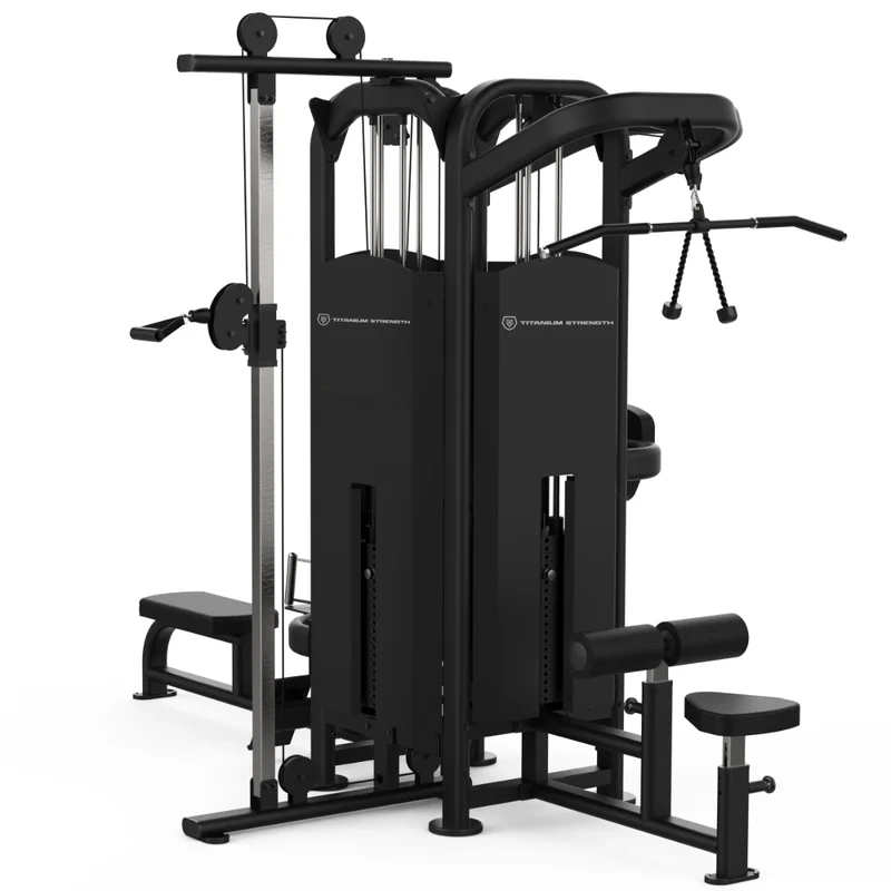 Titanium Strength 4 Stationen Kabelzug Black Edition