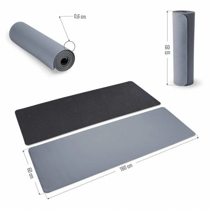 TPE Yogamatte verschiedene Farben