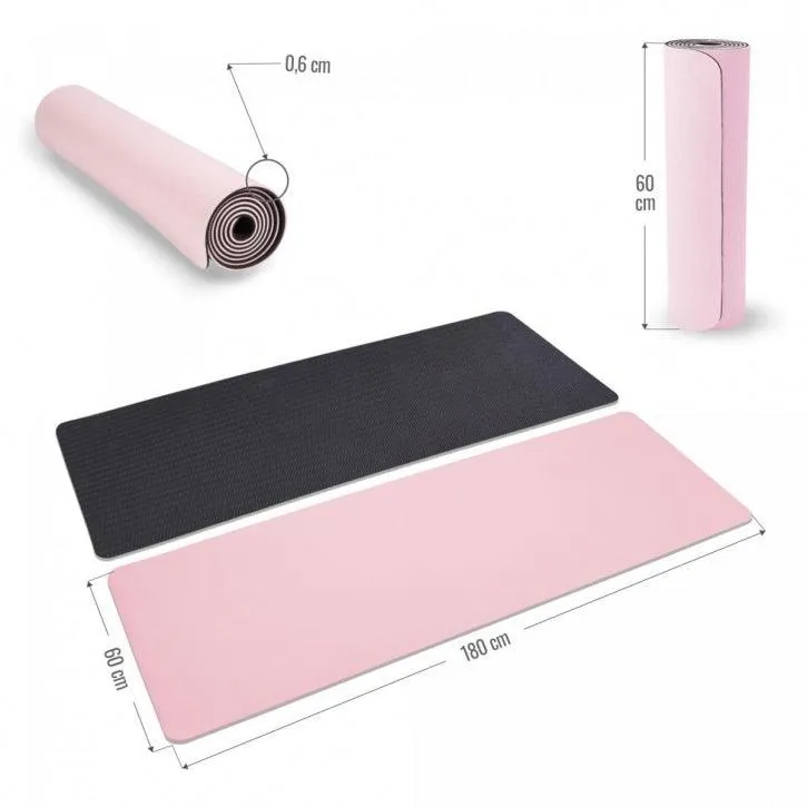 TPE Yogamatte verschiedene Farben