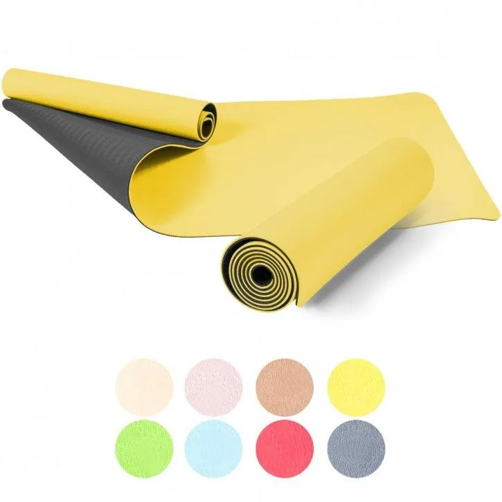 TPE Yogamatte verschiedene Farben