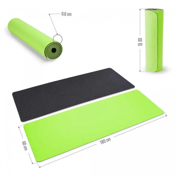 TPE Yogamatte verschiedene Farben