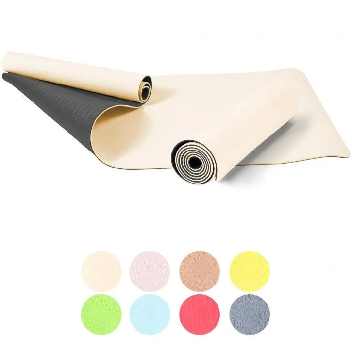 TPE Yogamatte verschiedene Farben