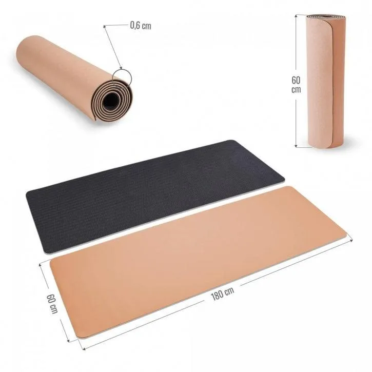 TPE Yogamatte verschiedene Farben