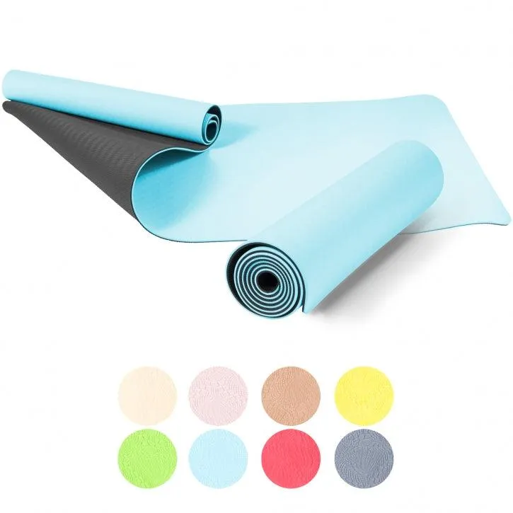 TPE Yogamatte verschiedene Farben