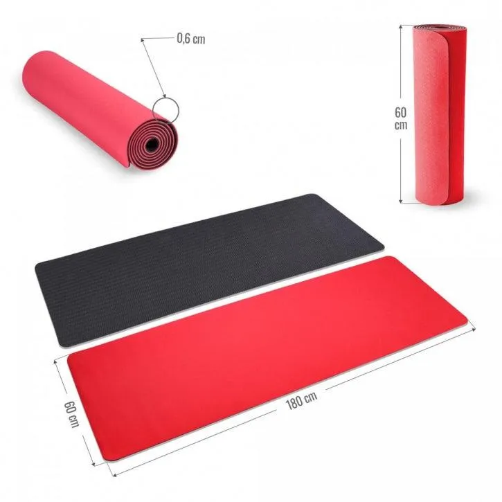 TPE Yogamatte verschiedene Farben