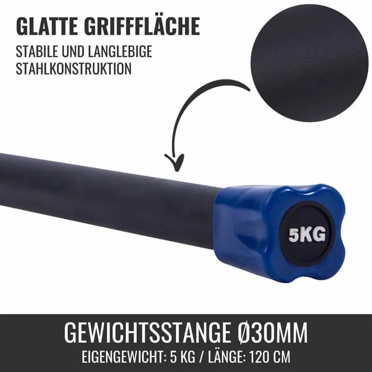 Gewichtsstange Aerobic 1 - 10 KG