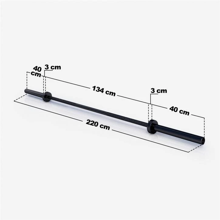Wettkampf Langhantelstange 50/51 mm